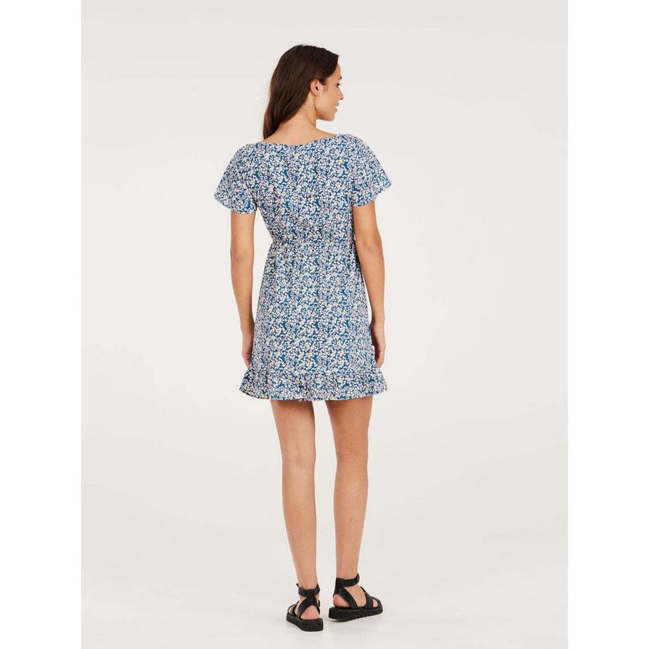 PROTEST PRTFENNA Blumen Midi Kleid  