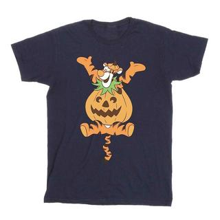 Winnie the Pooh Tigger Zucca Grafica T-Shirt  