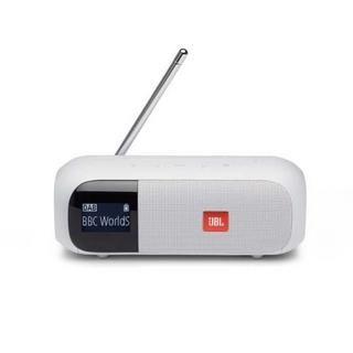 JBL  Tragbares Radio DAB/DAB+/UKW  Tuner 2 WeiàŸ mit Bluetooth 