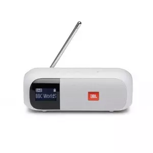 Tragbares Radio DAB/DAB+/UKW  Tuner 2 WeiàŸ mit Bluetooth