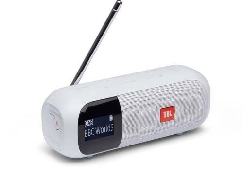 JBL  Tuner 2 - Radio portative DAB - 5 Watt - Aucun système d'exploitation fourni - blanc 
