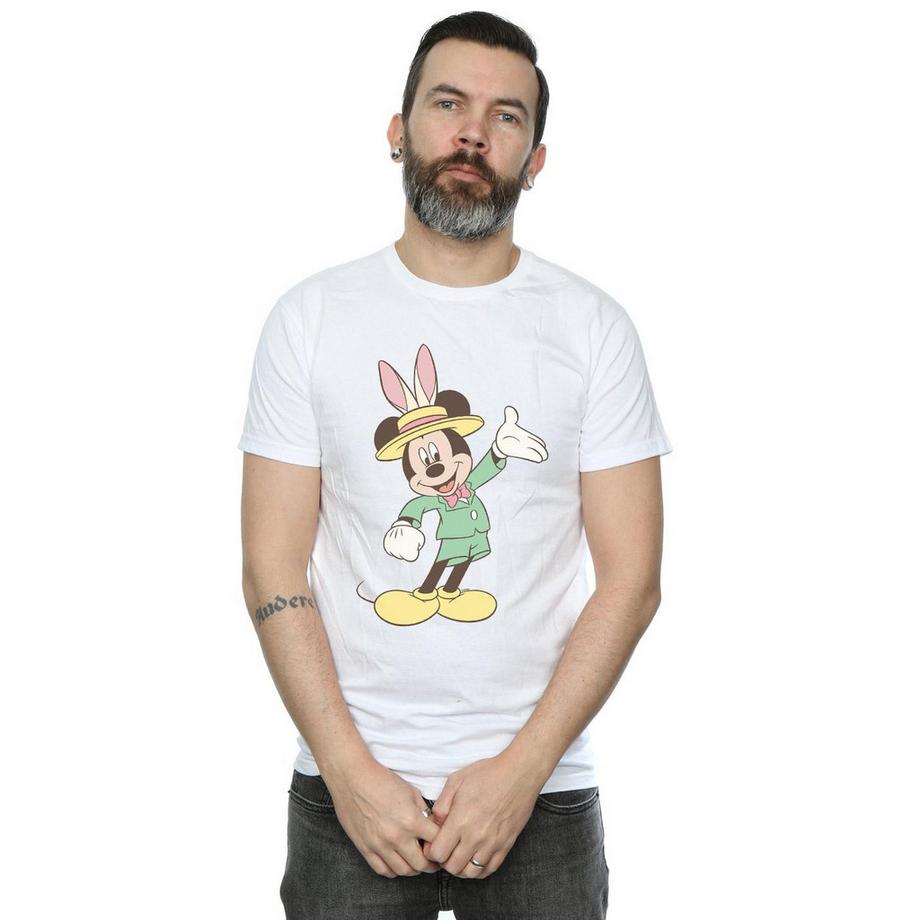 Disney Mickey Mouse Coniglio Pasquale Stampa T-Shirt  