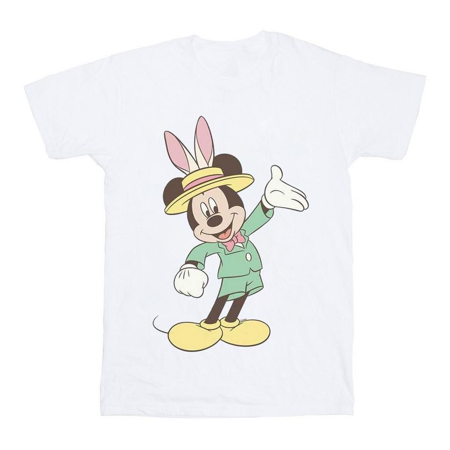 Disney Mickey Mouse Coniglio Pasquale Stampa T-Shirt  