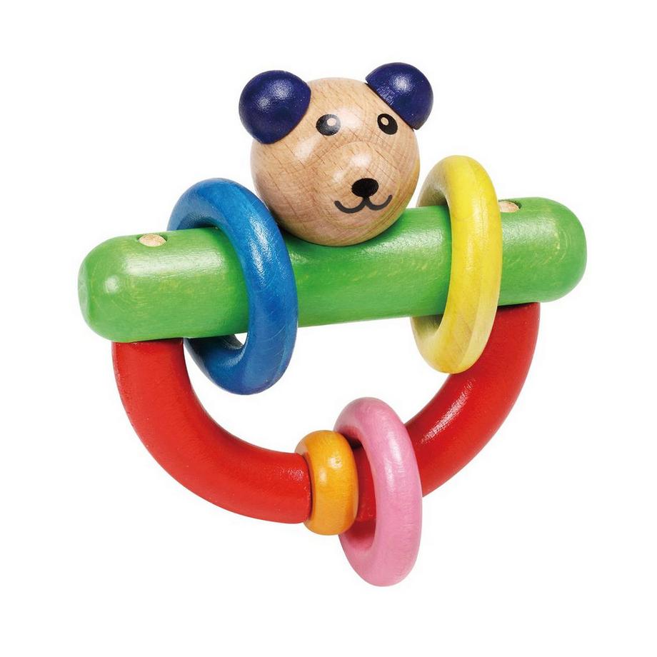 Spielba Holzspielwaren  Kleinkind Greifling Bär 