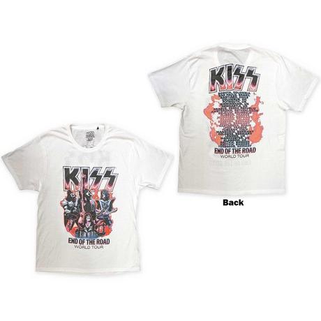 KISS  End Of The Road Band Playing TShirt 