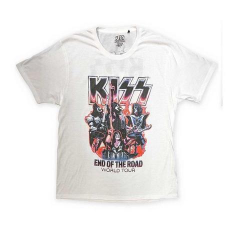 KISS End Of The Road Band Playing T-Shirt  