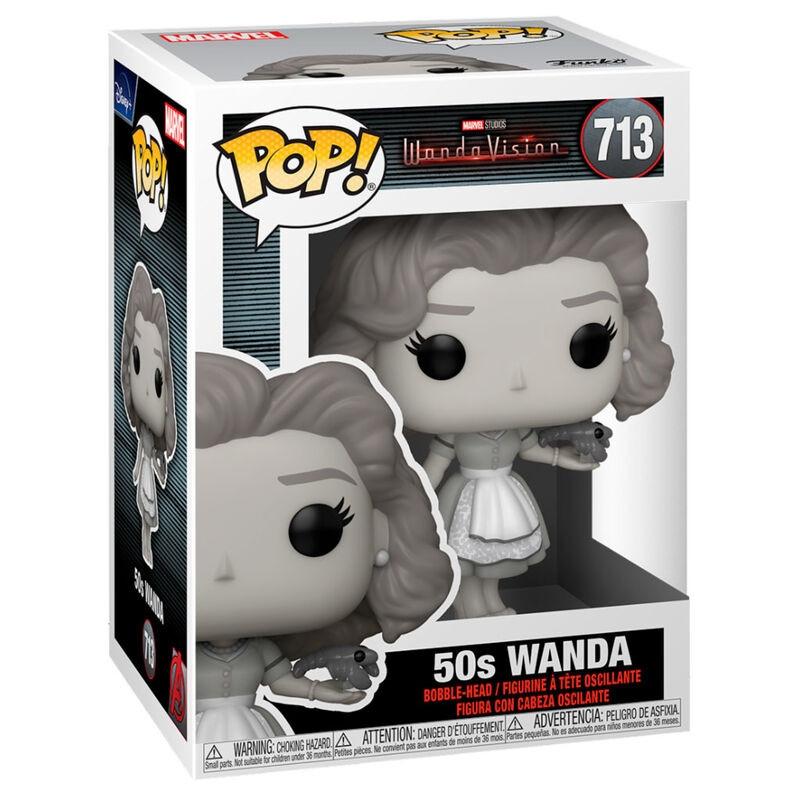 Funko  Figurine POP Marvel WandaVision Wanda 50s 