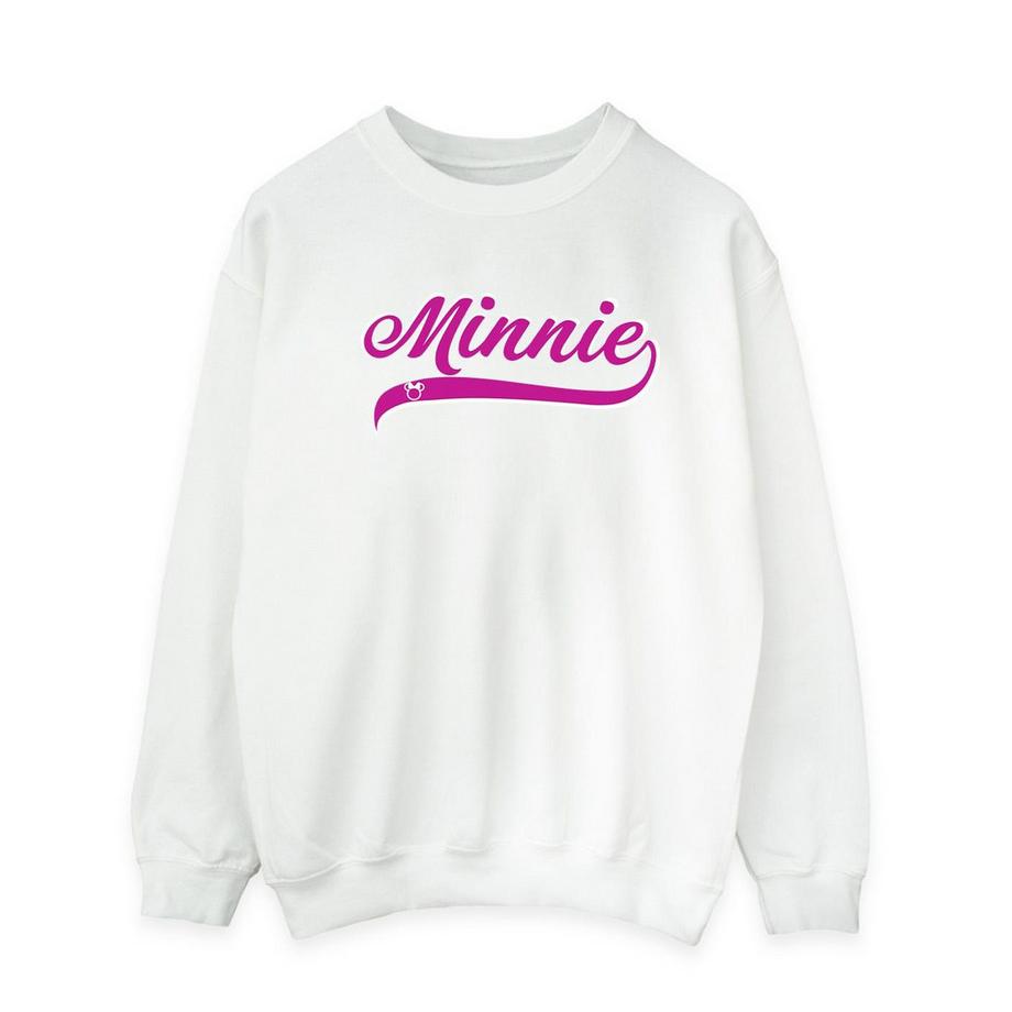 Disney Minnie Sweatshirt Col Rond  