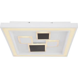 mutoni Plafoniera Nolo metallo bianco 1xLED 48x48x7  