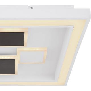 mutoni Plafoniera Nolo metallo bianco 1xLED 48x48x7  