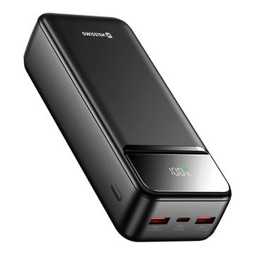 Powerbank 30000mAh Compact Swissten Noir