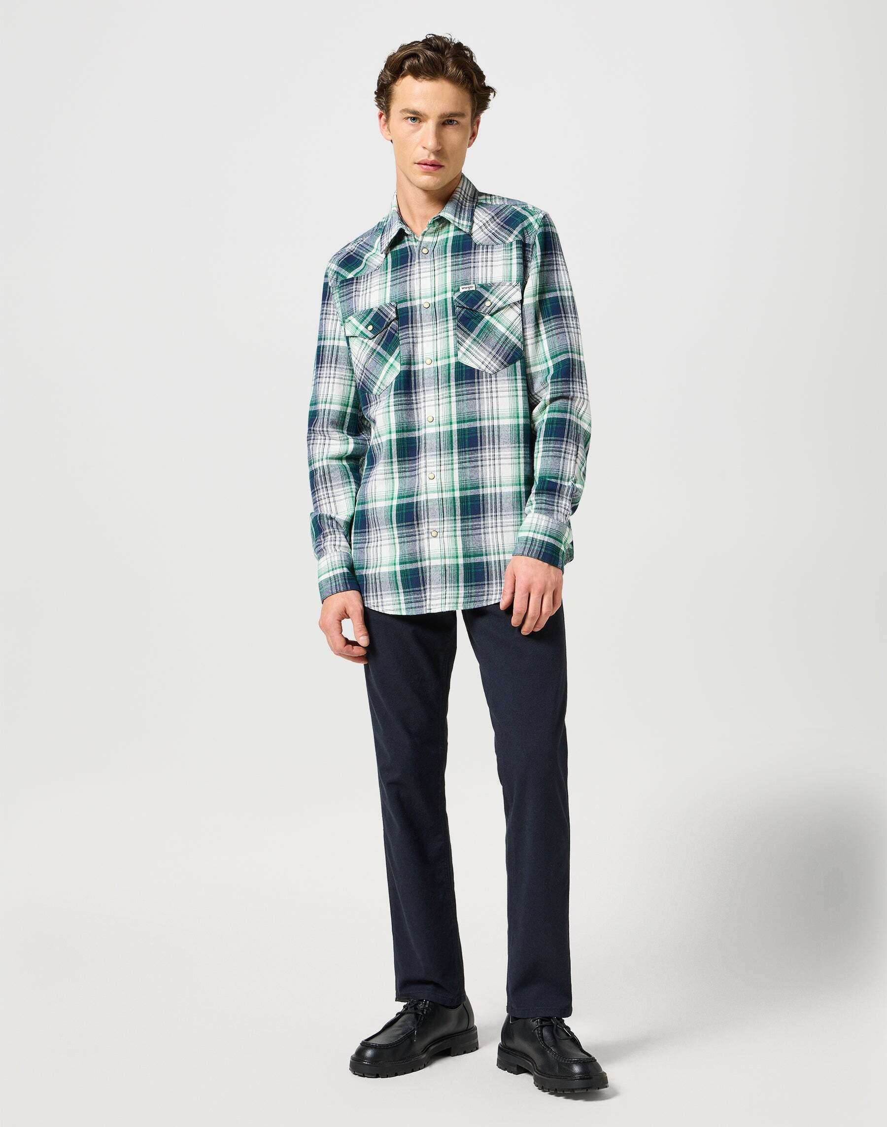 Wrangler  Chemise à manches longues Western Shirt 