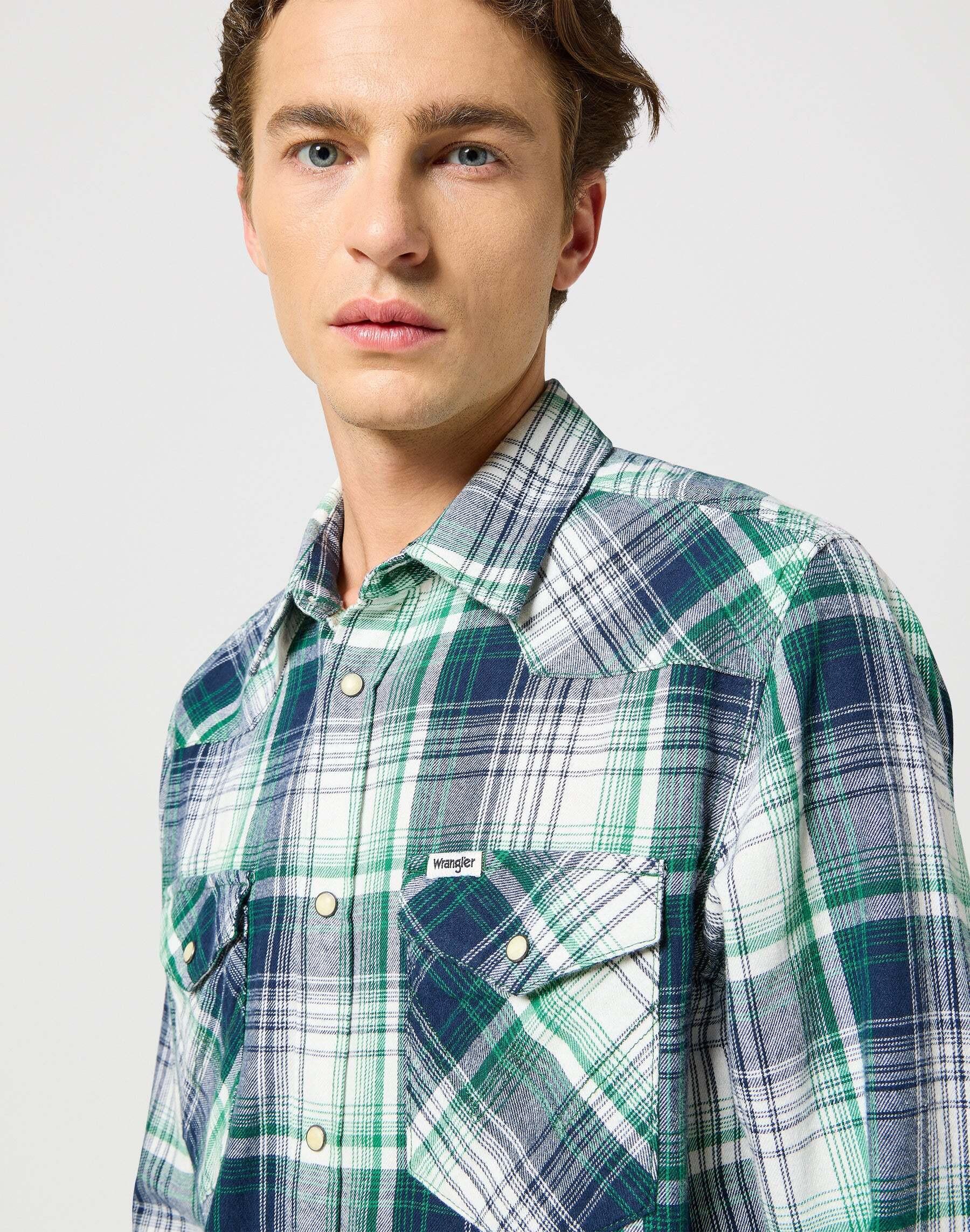 Wrangler  Chemise à manches longues Western Shirt 