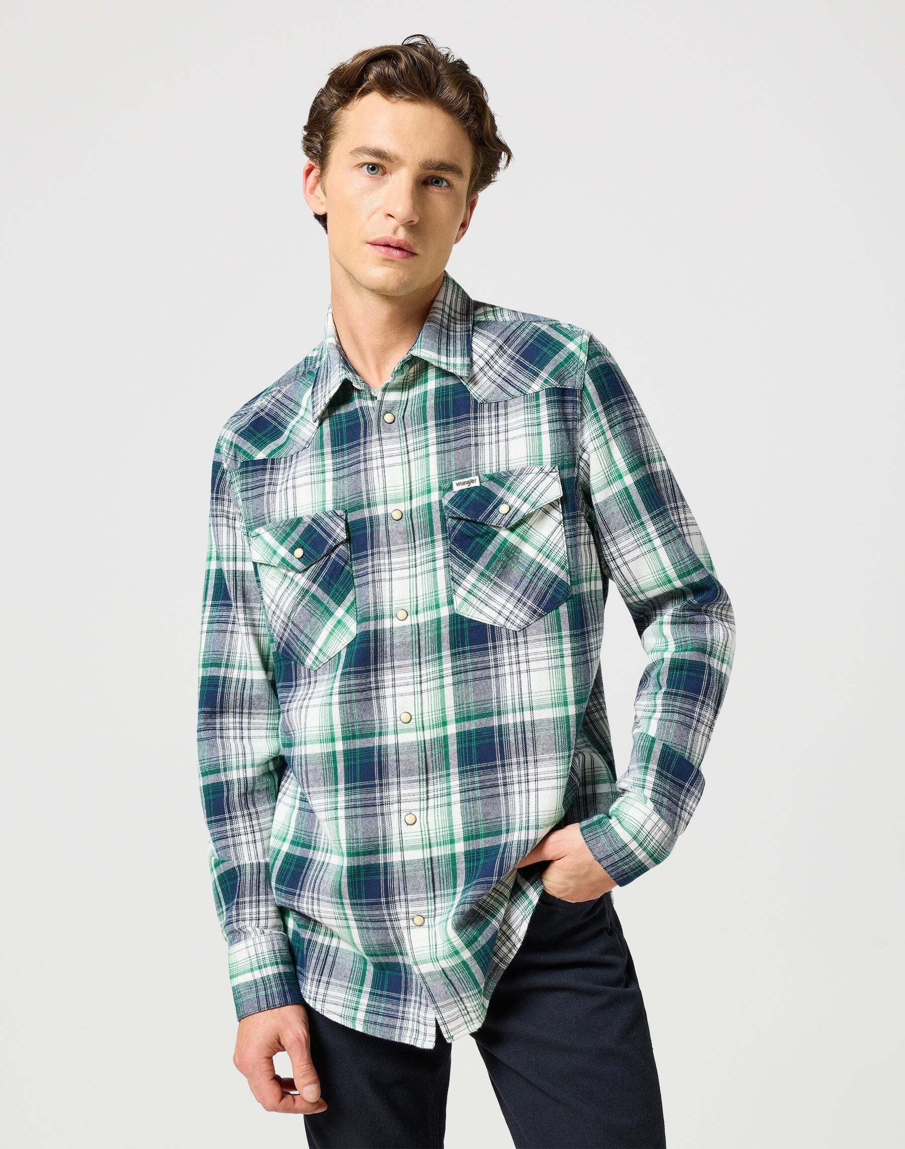 Wrangler  Chemise à manches longues Western Shirt 