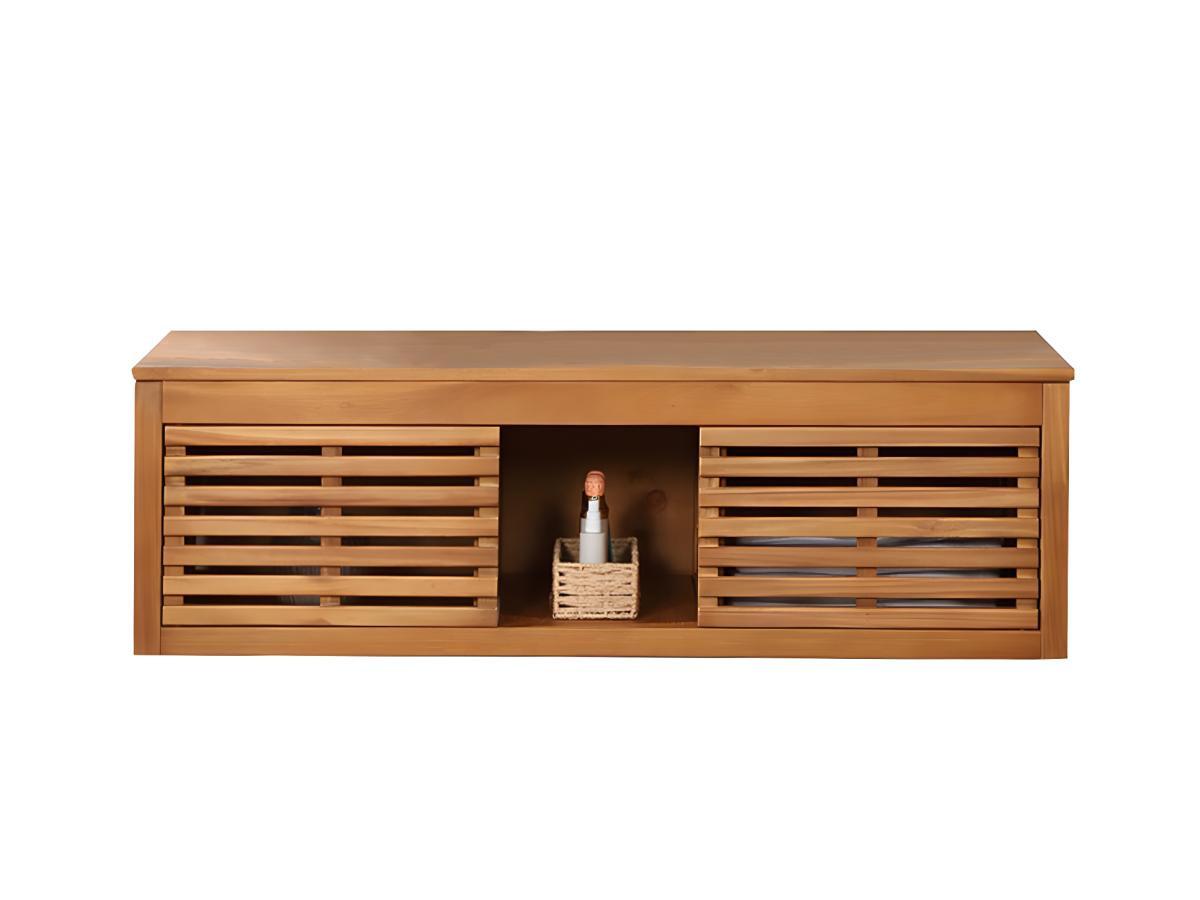 Vente-unique Mobile sotto lavabo sospeso 1 in Legno d'acacia PENEBEL  