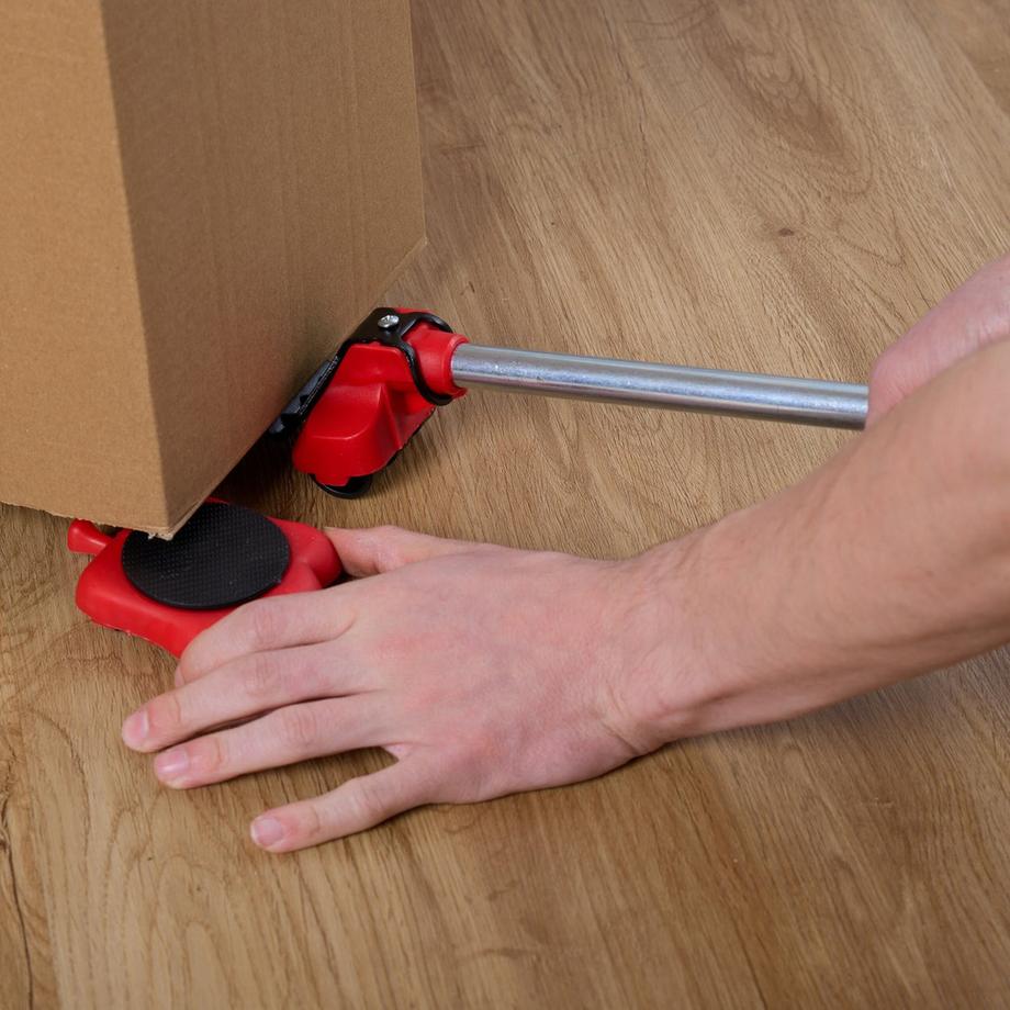 B2X  Set mit Möbelheber und Möbelwagen 