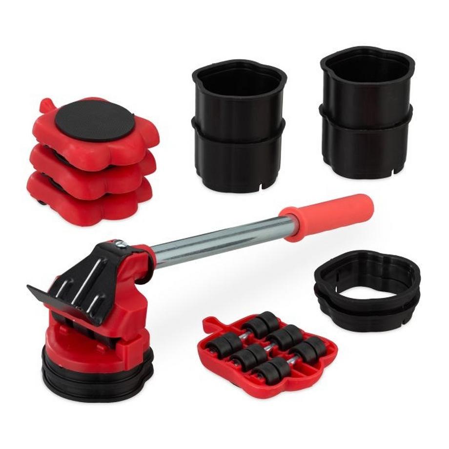 B2X  Set mit Möbelheber und Möbelwagen 