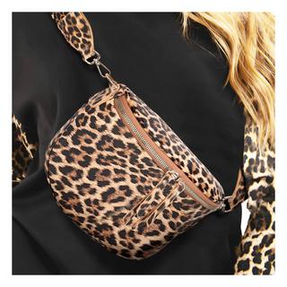 Gallantry  Borsa da donna a banana con stampa leopardo 