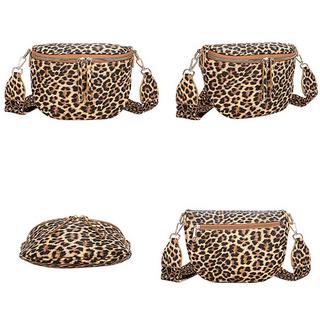 Gallantry  Borsa da donna a banana con stampa leopardo 