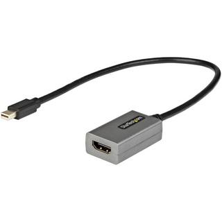 STARTECH.COM  StarTech.com Adattatore Mini DisplayPort a HDMI - Dongle da mDP a HDMI - 1080p - Monitor/Display da mDP 1.2 a HDMI - Convertitore video - Cavo collegato da 30 cm - Versione aggiornata di MDP2HDMI 