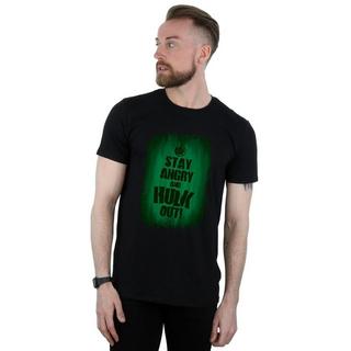 MARVEL  Tshirt STAY ANGRY 