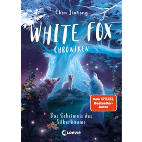 White Fox Chroniken (Band 1) - Das Geheimnis des Silberbaums Chen, Jiatong; Loewe Erstes Selberlesen (Hrsg.); Wang, Viola (Illustrationen); Weidel, Leonie (Übersetzung) Copertina rigida 