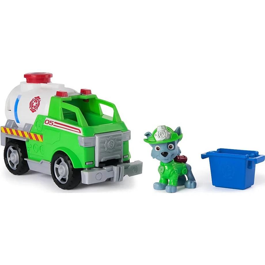 SPINMASTER  Camion-citerne de Rocky avec pince de préhension et conteneur 
