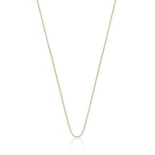 MUAU Schmuck  Collier Venezianer Gelbgold 750, 0.8mm, 45cm 