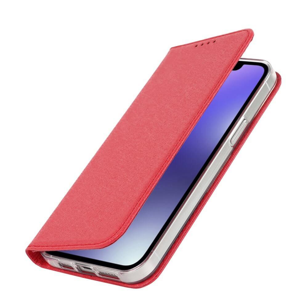 Cover-Discount  Iphone 14 Plus - Custodia Flip Silk Texture 