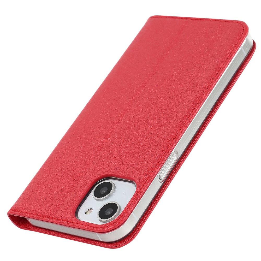 Cover-Discount  iPhone 14 Plus - Silk Texture Flip Case 