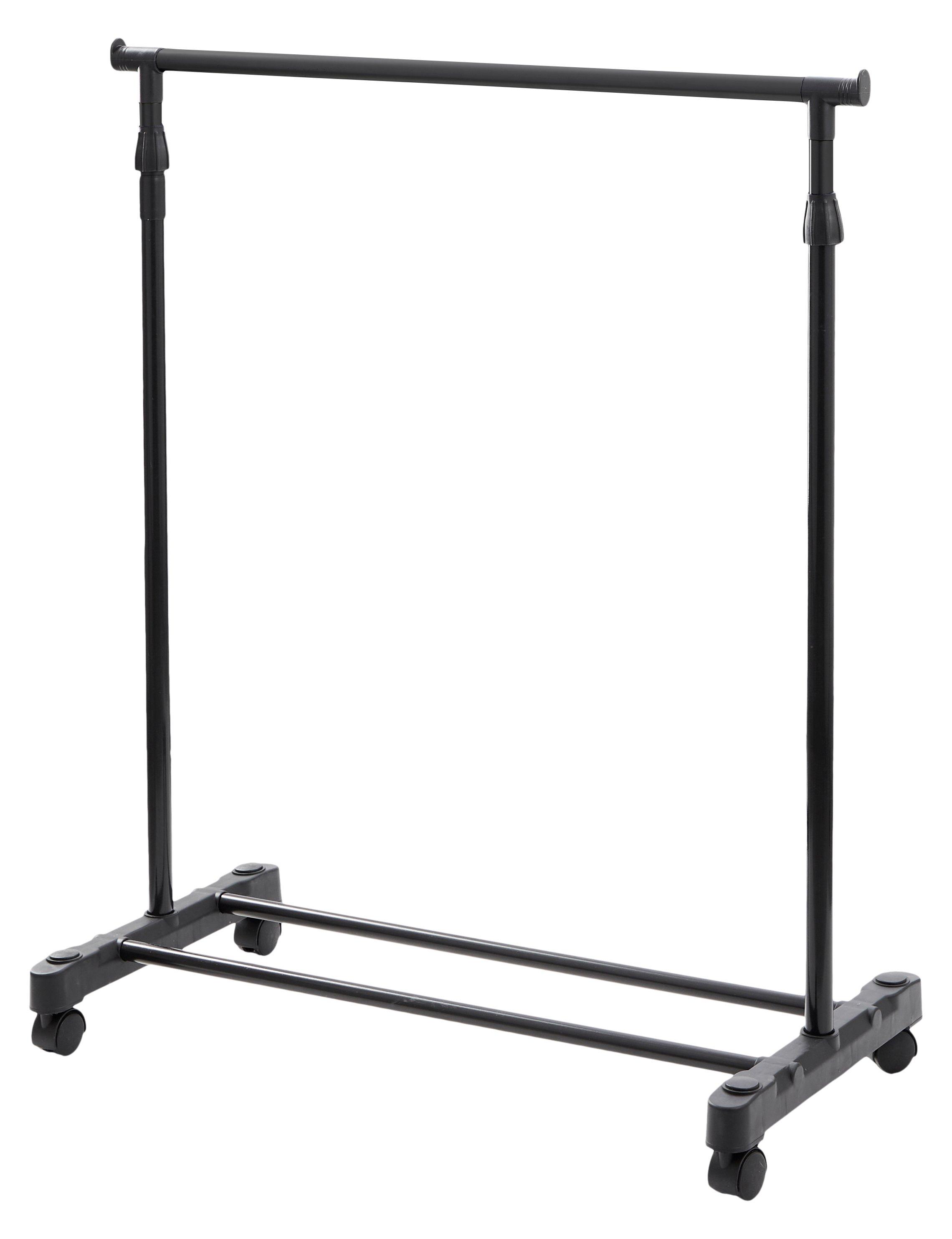 SCHOU Portant à vêtements avec roulettes  