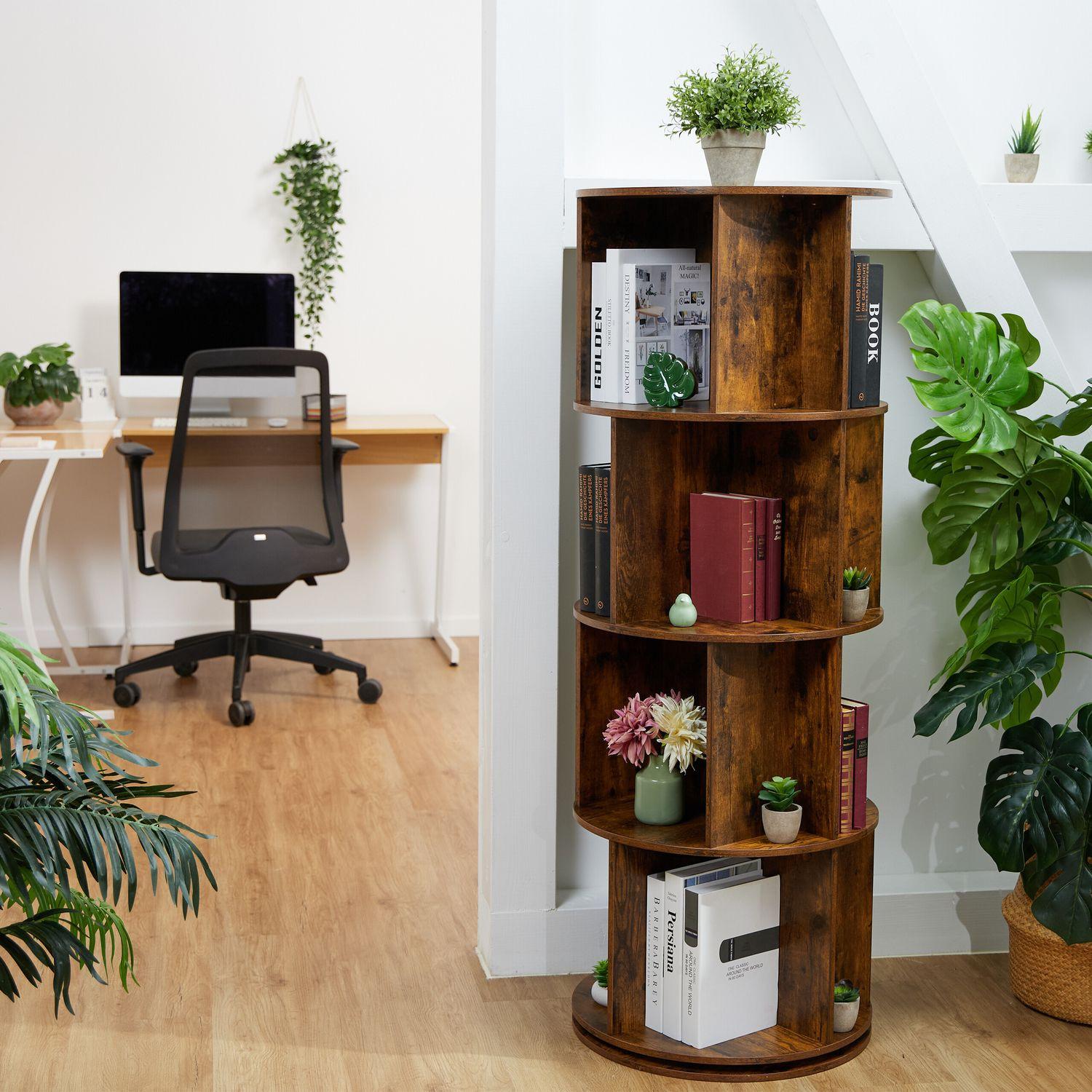 Northix Rotierender Bücherturm  