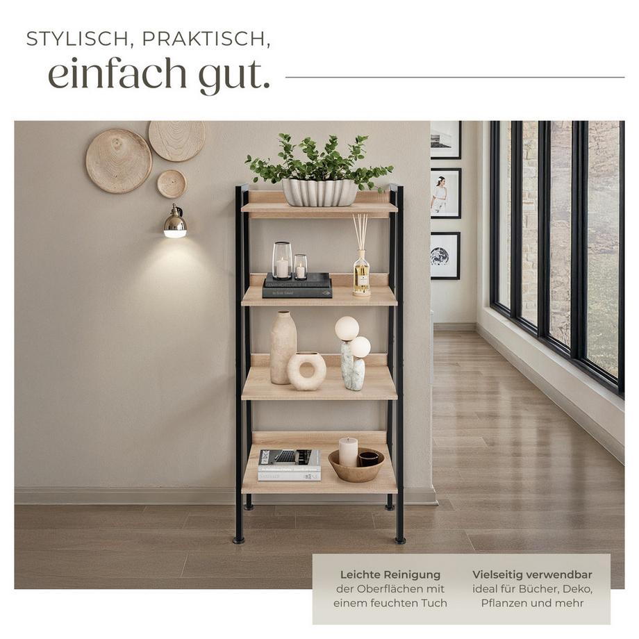 Tectake Étagère CHATHAM Style industriel  