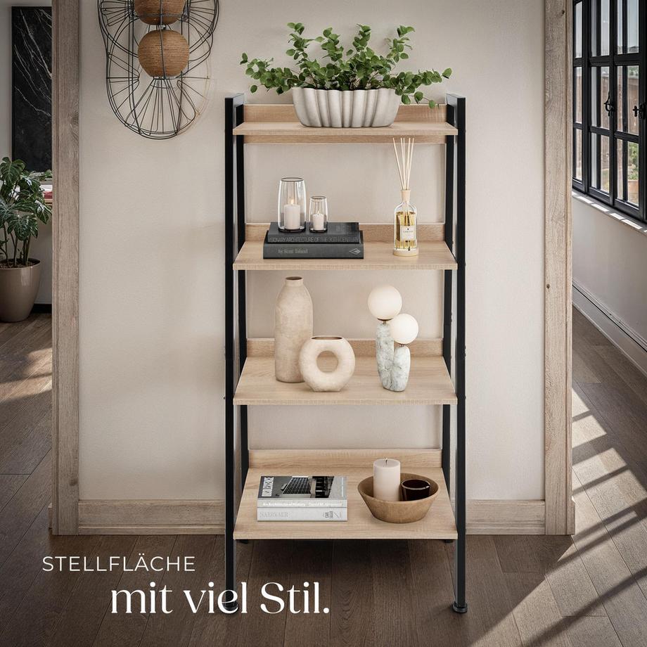 Tectake Étagère CHATHAM Style industriel  