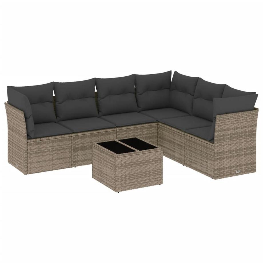 Garten sofagarnitur poly-rattan