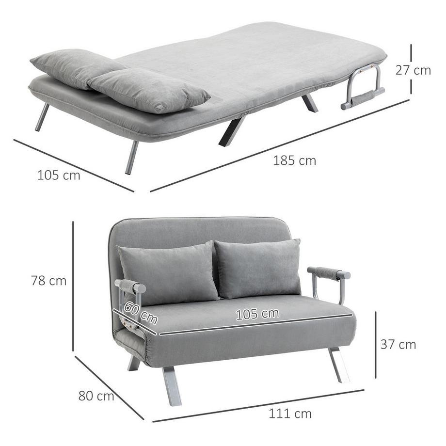 HOMCOM Schlafsofa  