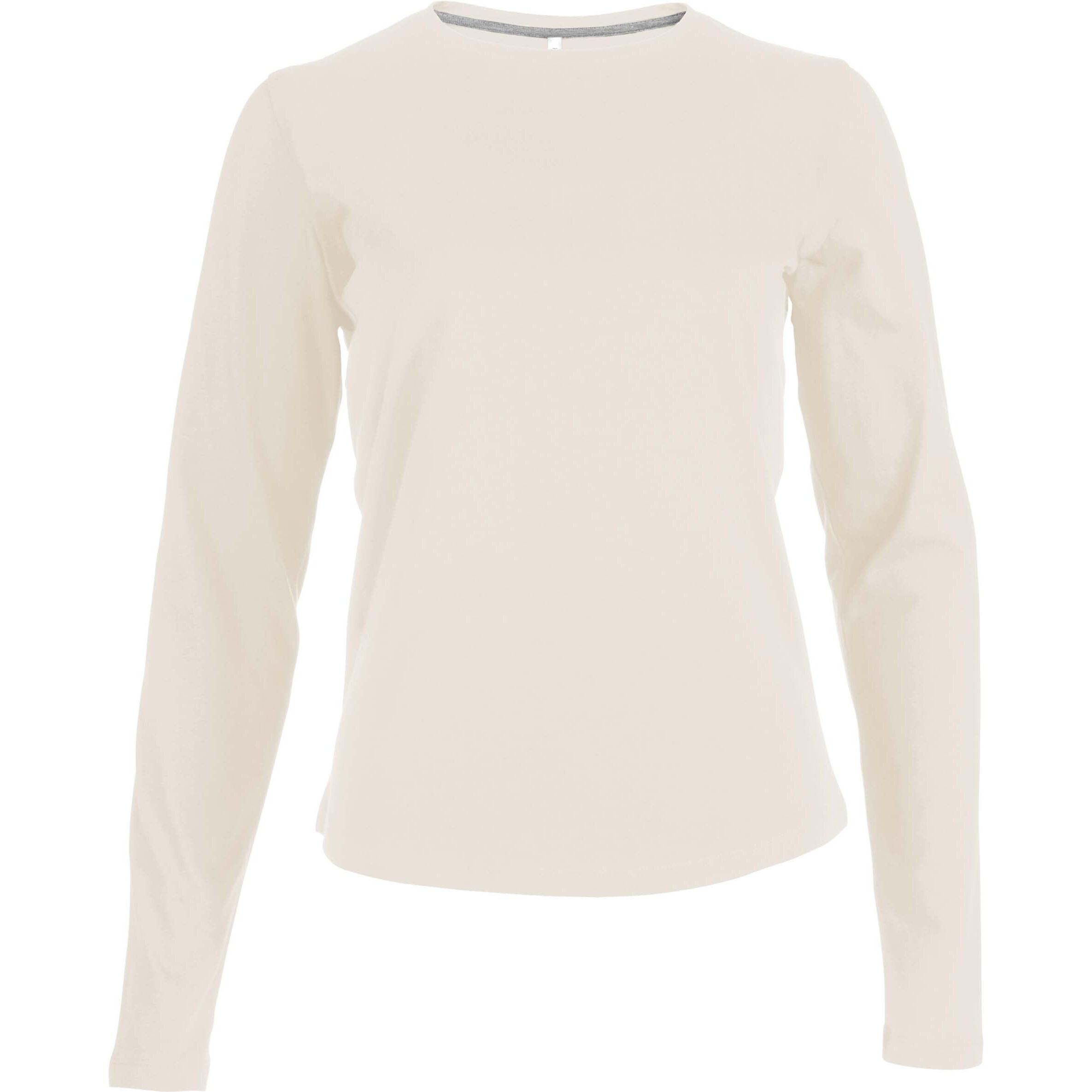 Kariban T-shirt Maniche Lunghe Girocollo  