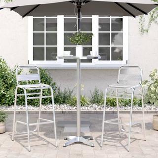 VidaXL Outdoor bartisch aluminium  