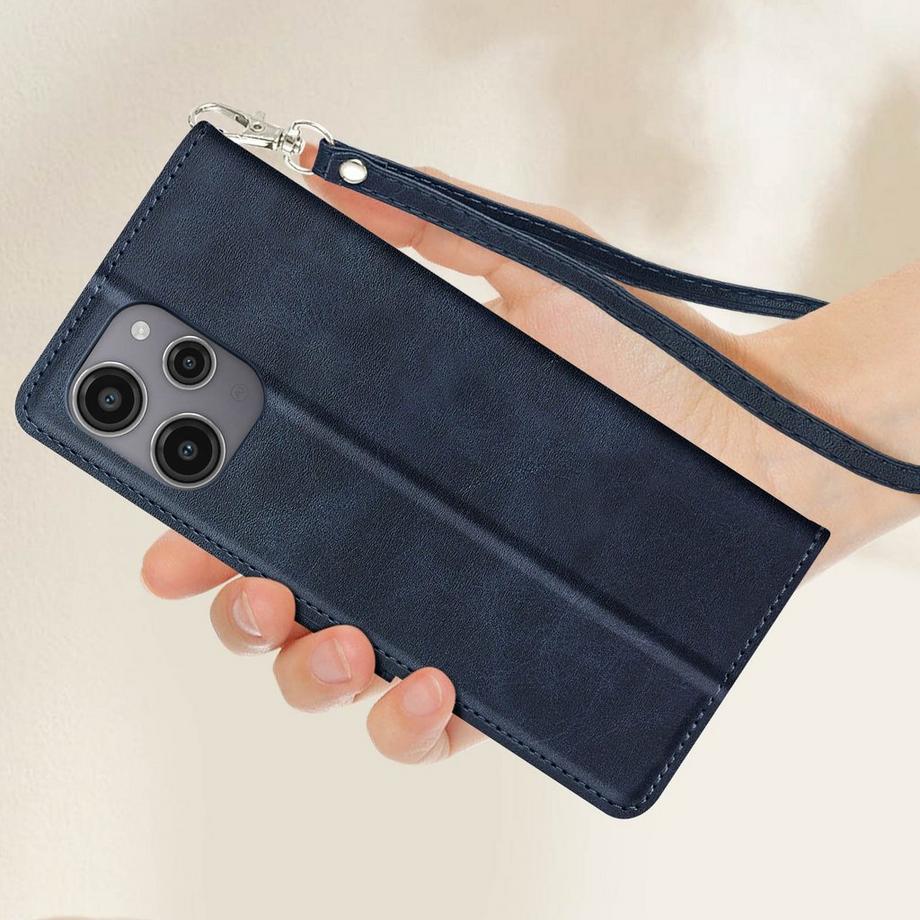 Avizar  Custodia Xiaomi Redmi 12 cordino blu 