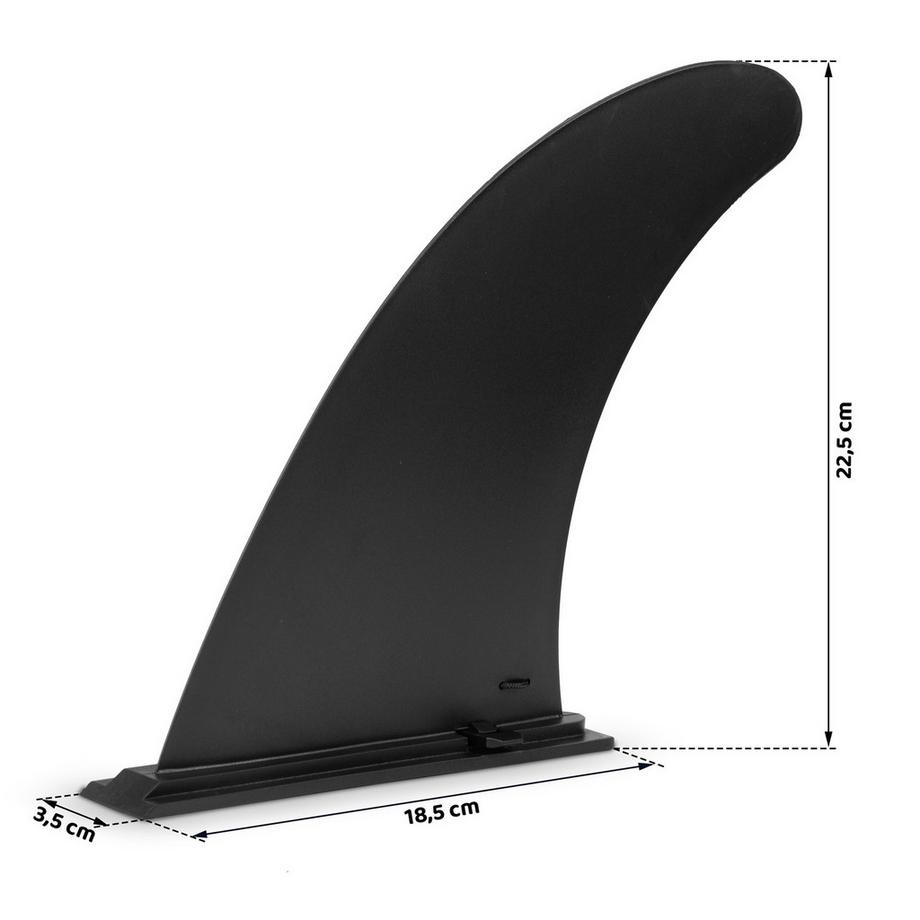 B2X  Aileron stabilisateur pour planche SUP - Noir 