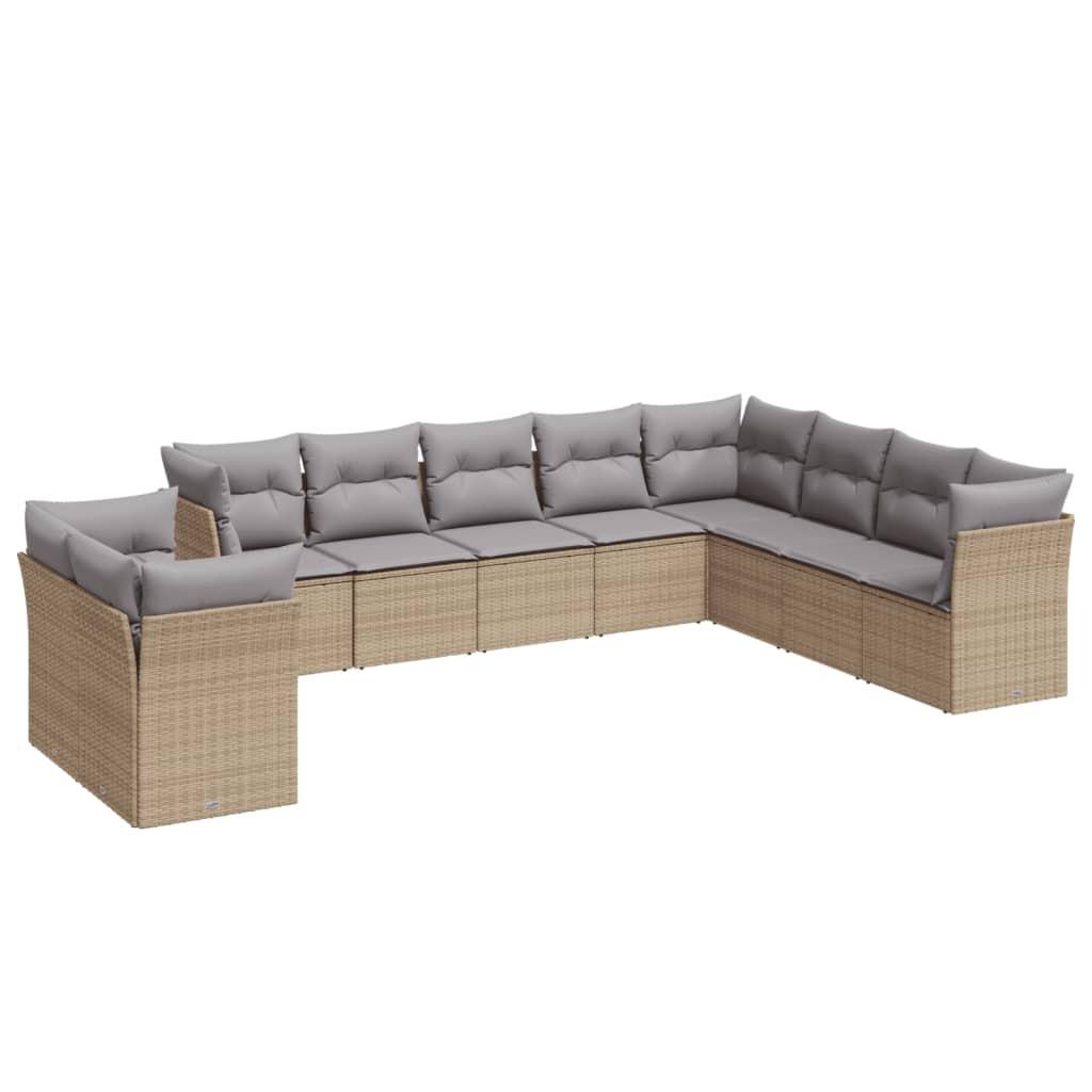 VidaXL Garten sofagarnitur poly-rattan  