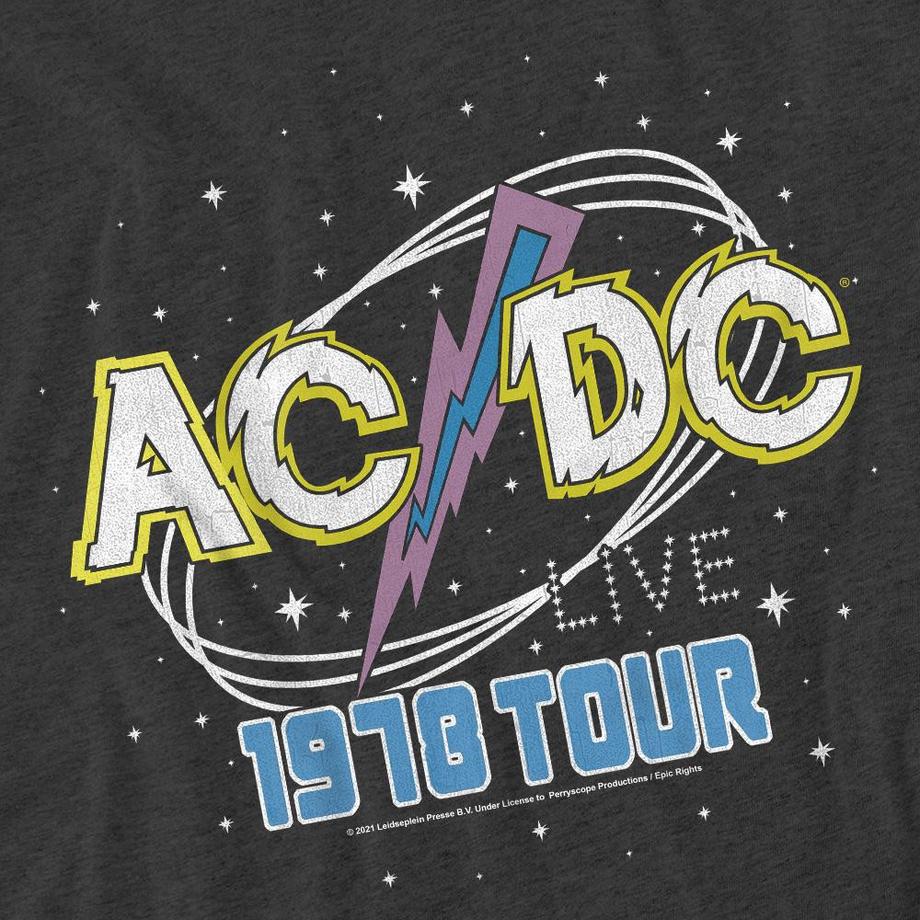 AC/DC ACDC Live 1978 Tour T-Shirt  