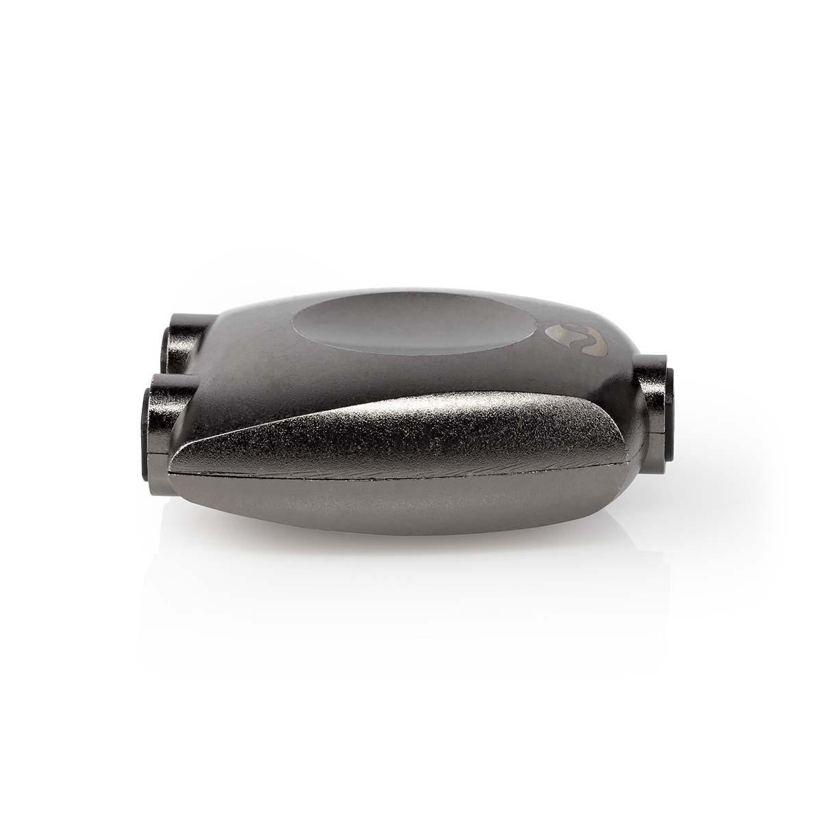 Nedis  Adattatore TosLink | TosLink femmina | 2x TosLink femmina | Splitter | Alluminio | Grigio con metallo | 1 pz. | Scatola 