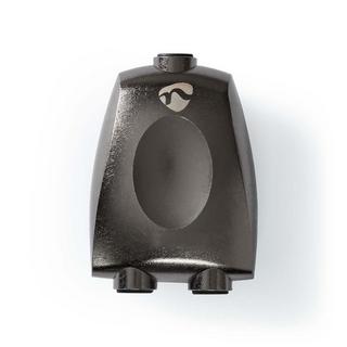 Nedis  Adattatore TosLink | TosLink femmina | 2x TosLink femmina | Splitter | Alluminio | Grigio con metallo | 1 pz. | Scatola 