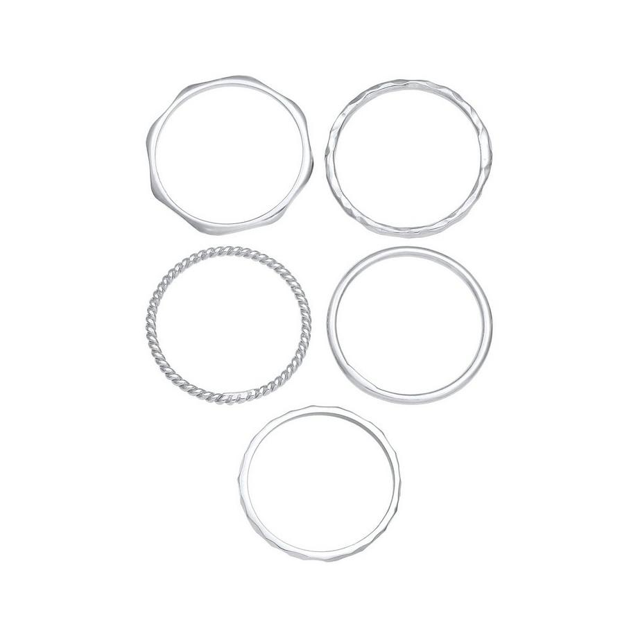 Elli  Ring 5Er Set Basic 