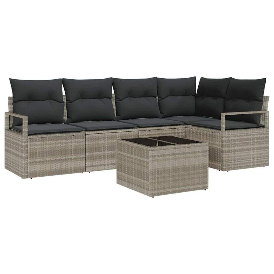 Canapé d’extérieur poly rattan