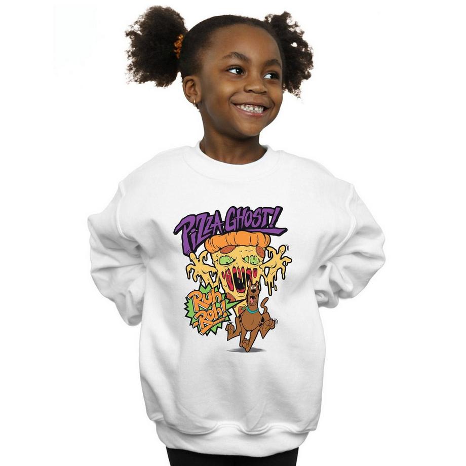 SCOOBY DOO  Pizza Ghost Sweatshirt 