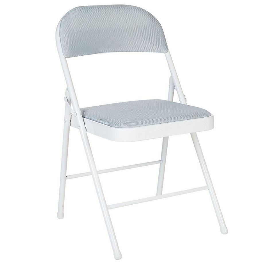 Beliani Klappstuhl 4er Set aus Mesh Minimalistisch SPARKS  