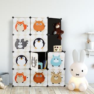 B2X Etagère pour chambre d'enfant avec motifs animaliers  