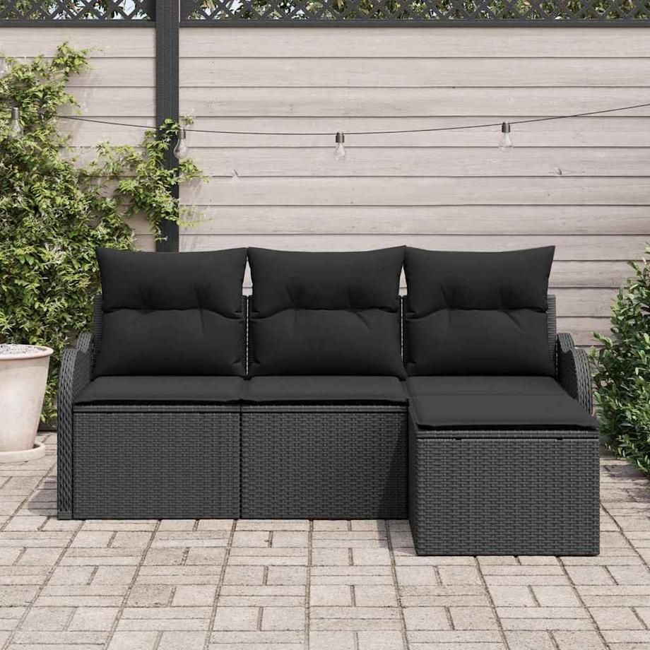 VidaXL Seduta Modulare All'aperto Polyrattan  